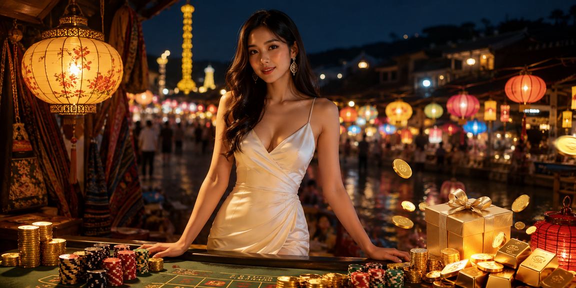 Không khí lễ hội đèn lồng Hội An gợi cảm hứng khuyến mãi hoàn tiền 1400