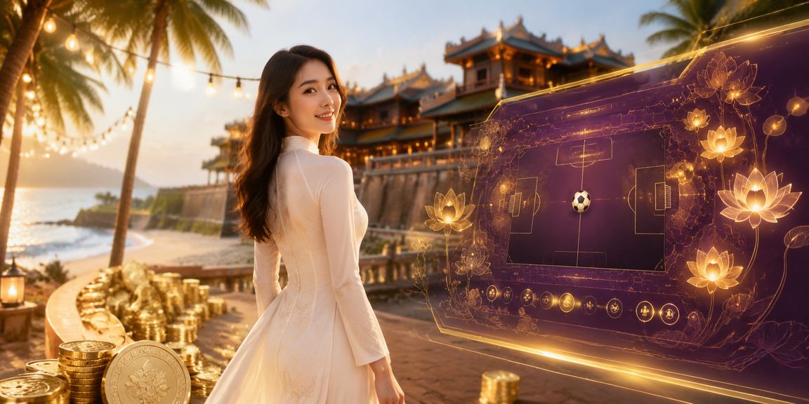 Giao diện danh mục casino trực tuyến tại 1400 với phong cách Huế
